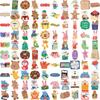 100 Pictures of Xiao Zhang Love Dailylike Bear Graffiti Stickers for Decorative Suitcase Notebook Waterproof Stickers