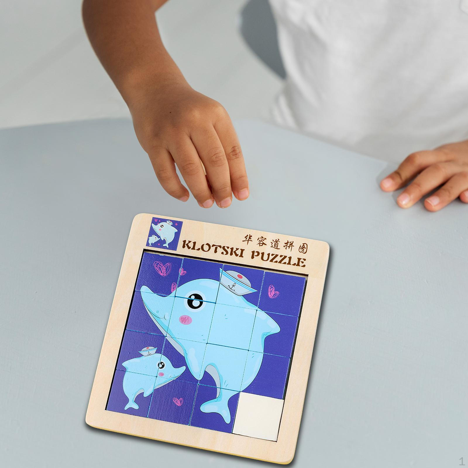 

Слайд с цифрами в виде пазла «Животные» (Математические числа от 1 до 15) Деревянные пазлы Игрушка для доски