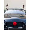 2026 Winter New Christmas Reindeer Antler Car Decoration Kit – Rudolph Red Nose + Jingle Bells, Festive Auto Accessory Gift.