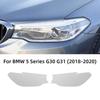TPU Car Headlight Protective Film for BMW 5 Series G30 2018-2020 PPF Transport & Smoke Anti-Scratch Auto Accessories
