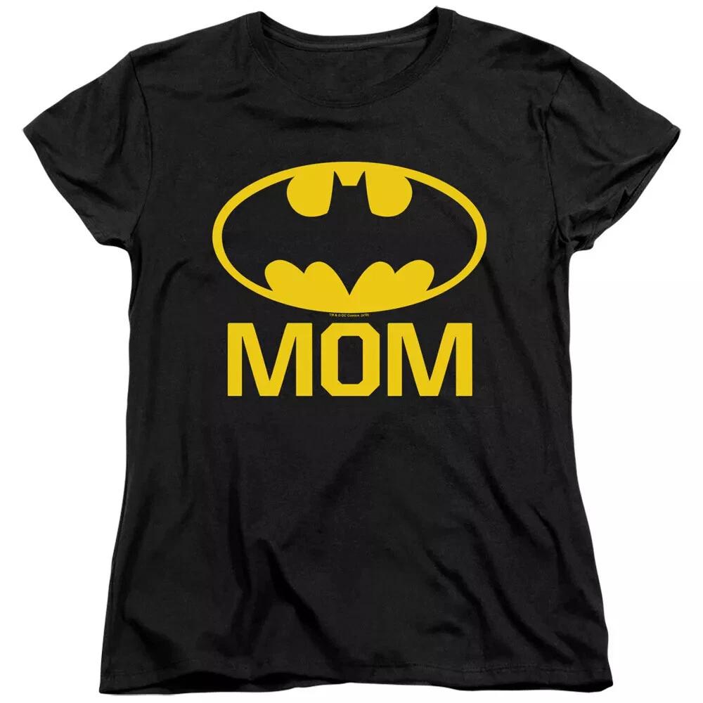 Batman  Bat Mom  Women s T-Shirt L
