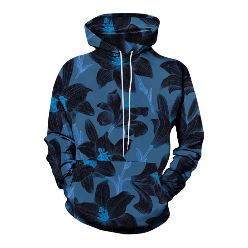 3D Printed Hoodie Young Unisex Women Loose Fit Casual Wear S-6XL