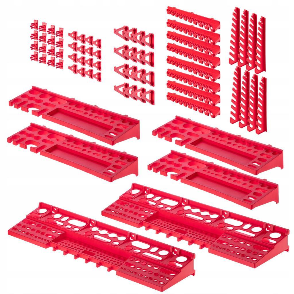 KADAX Tool Board 232x78cm Workshop Wall Garage For Tools 122pcs