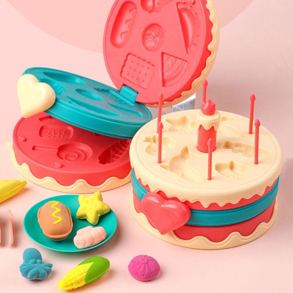 Table Snack Kids Pretend Cooking Toy with Storage Case Afternoon Tea Toy Set  Pretend Play