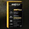 Manforce Overtime Pineapple Flavoured Condoms for Men | 10 pcs | Dotted, Contoured & Ribbed Condoms | For Long-Lasting Pleasure Of Both