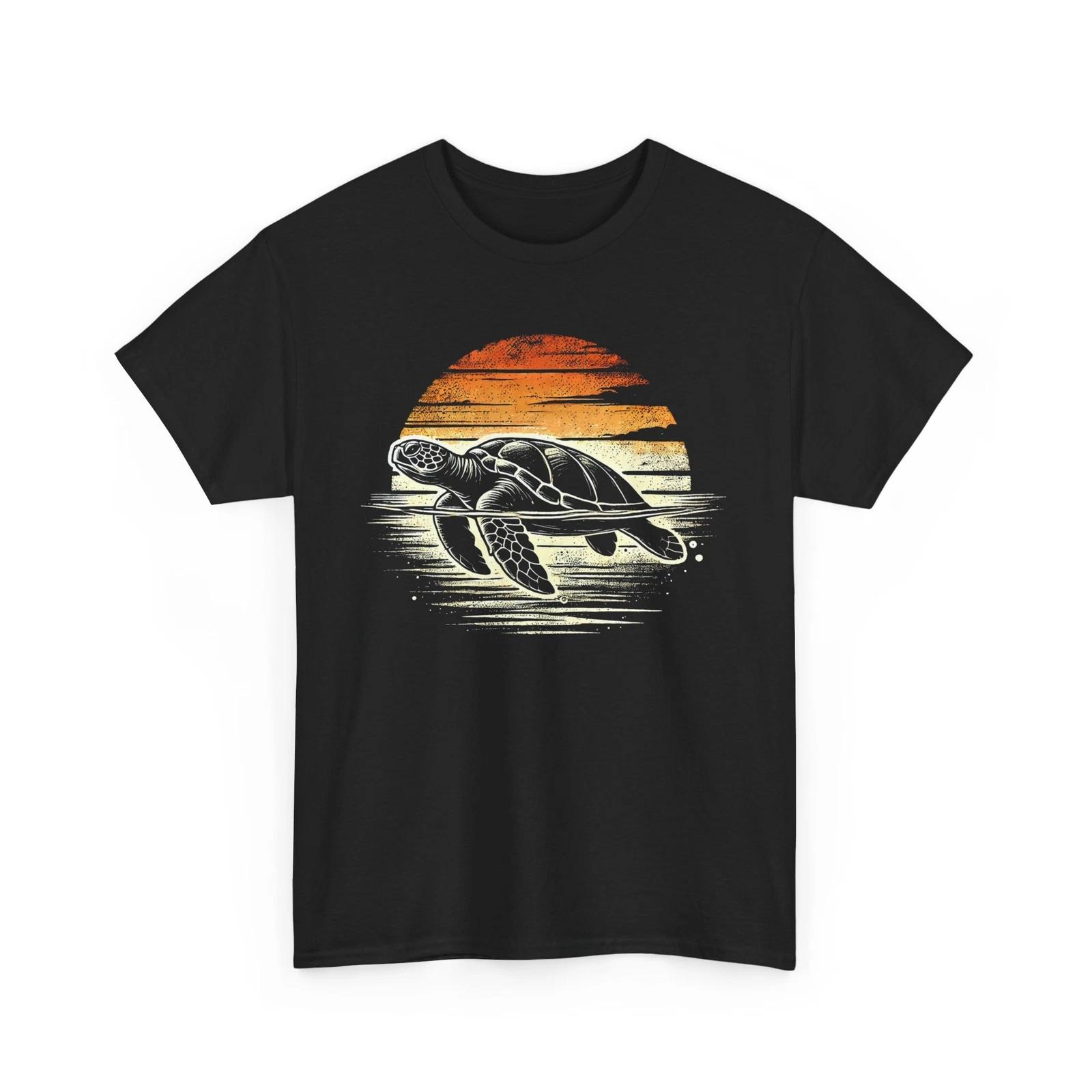 

Sun, Sand & Turtles T-Shirt | Sea Turtle Earth Day T-shirt L