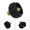 Gas Flow Control Propane Regulator Valve Connector with Safety Features