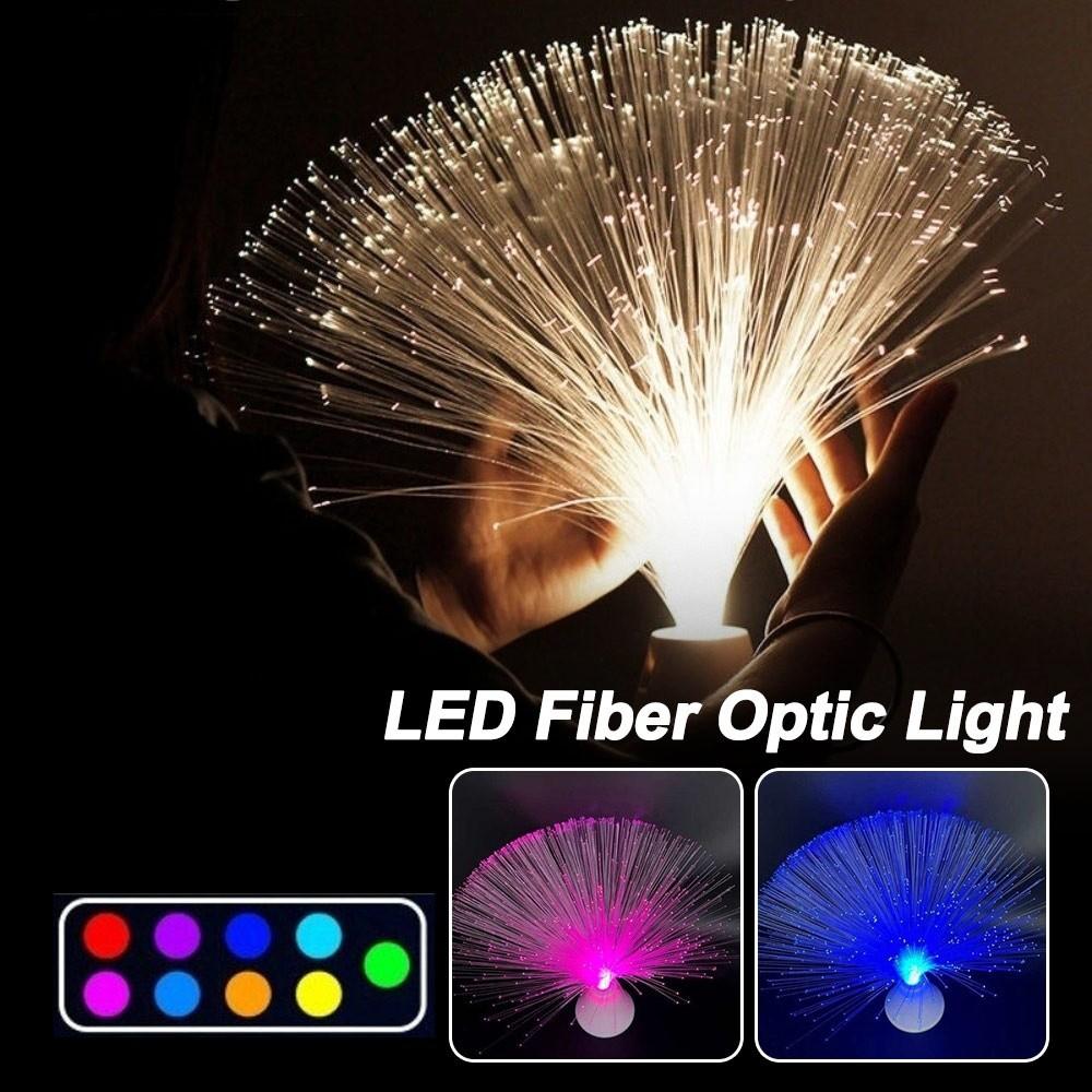 Starry Sky LED Fiber Optic Light USB Powered Night Lights Creative Atmosphere Lamps  Home Decor