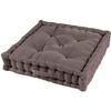 Μαξιλάρι δαπέδου - DOUCEUR D'INTERIEUR - Ταφ - 60 x 60 x 10 εκ. - Φυσικό βαμβάκι - Σύγχρονος σχεδιασμός