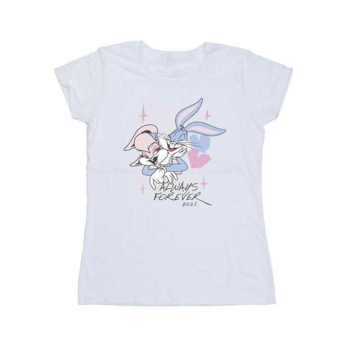 Looney Tunes Womens/Ladies Always Forever Lola & Bugs Cotton T-Shirt