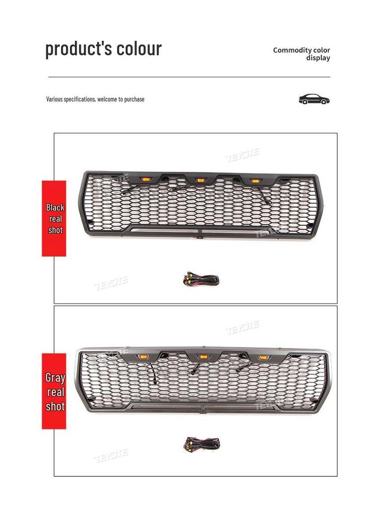 Ford F150 Grille Mesh Modification (1973-1979) - Front Face Design