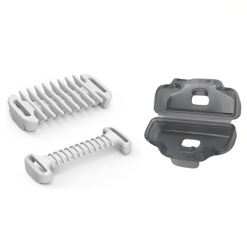 

3 шт. Насадки-гребни для триммера OneBlade QP2520 QP2515 QP2620 QP6510 QP6520 QP6530, Сменные насадки для бритвы-триммера для бороды золотой