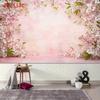 2D Flat Printing Soft Pink Sakura Flower Backdrop for Wedding, Birthday & Photoshoot