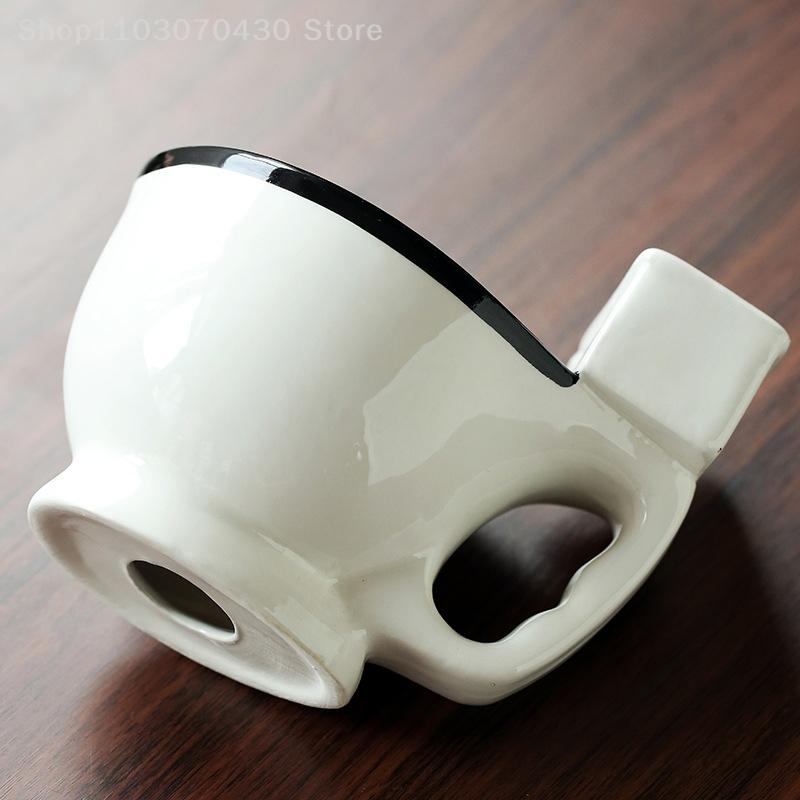300ml Toilet Ceramic Mug Coffee Tea Milk Ice Cream Cup Water Cup