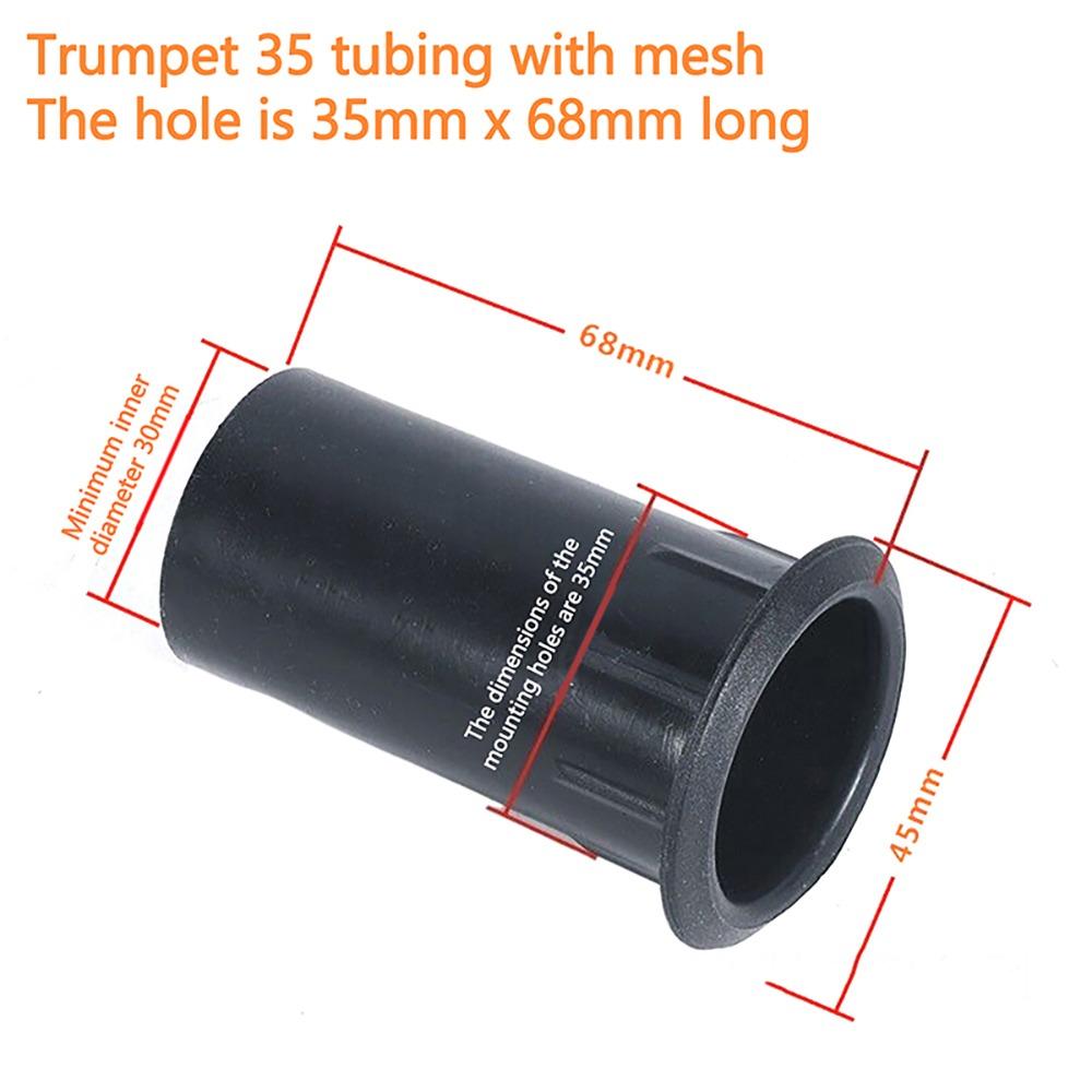 1Pcs New Vent Speaker Port Tube Plastic Bass Reflexes Inverted Tube Guide Tube for 2-15inch Speaker