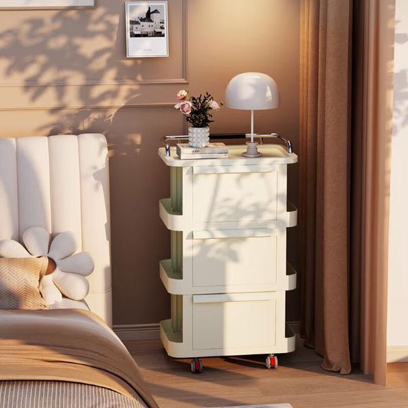 Miling Rolling Storage Cart with Drawers