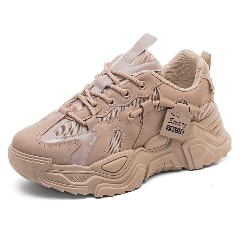 Spring New Versatile Women's Platform Sports Casual White Shoes Tide 2