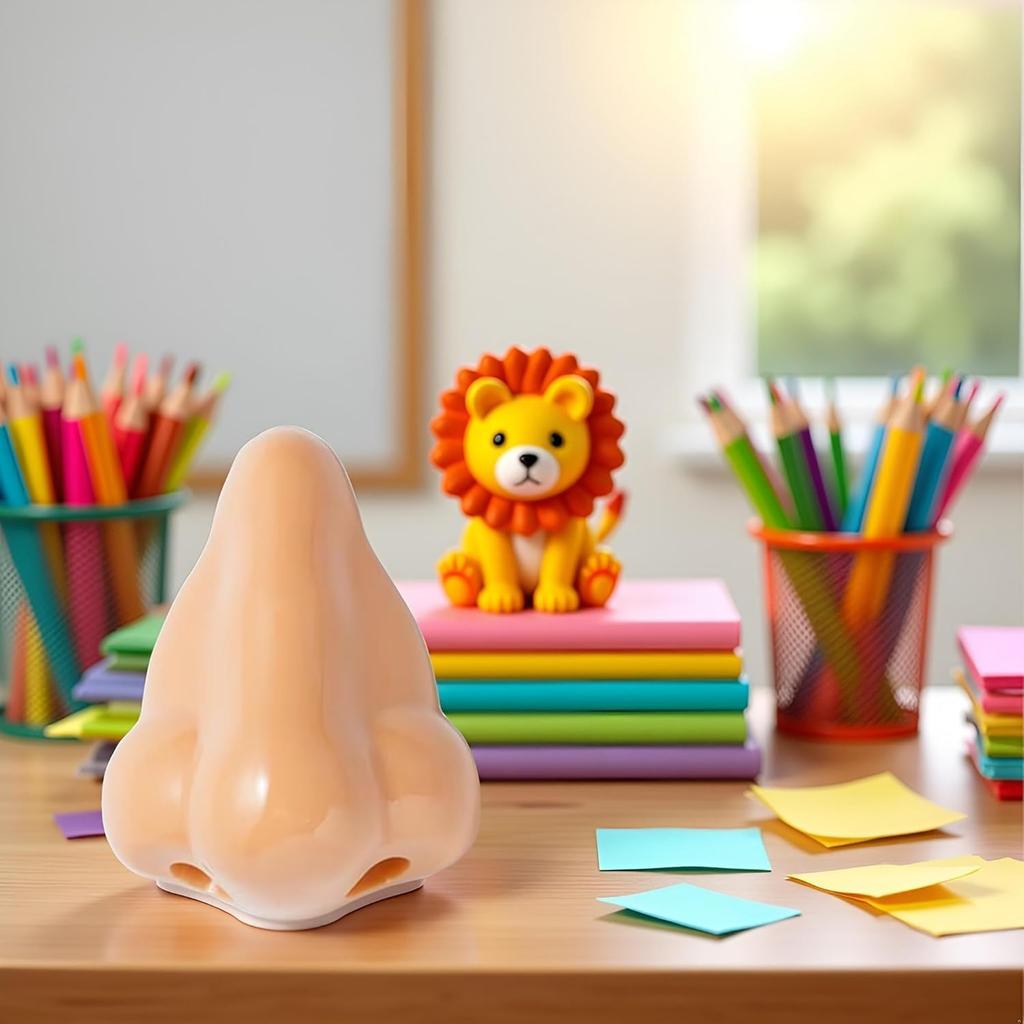 Funny Nose Design Mini Pencil Sharpener for Classroom, Office Supplies, Party Favors, Birthday Party Supplies