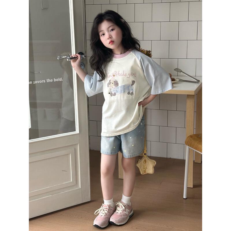 Girls' Short Sleeve Summer T-Shirt