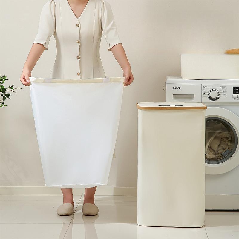 Multi functional miscellaneous storage basket dirty clothes basket bathroom dirty clothes storage basket foldable organizing box