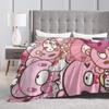 Gloomy Bear Soft Blanket  Child Plush Bedding Throws Funny Home Decor Flannel Bedspread Sofa Bed Cover