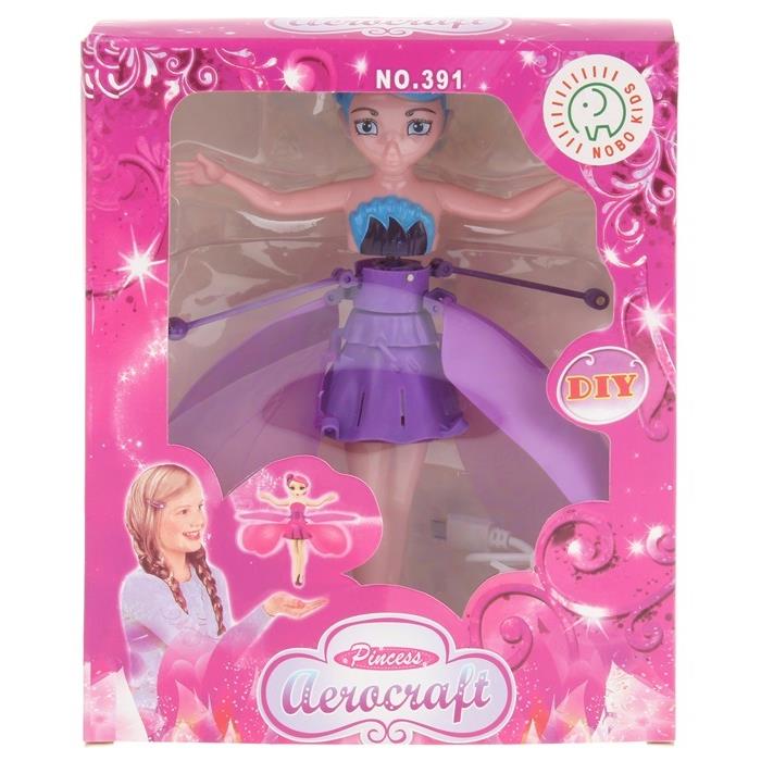 Latająca Wróżka Lalka Sterowana Ręką Dłonią Magiczna Świecąca Zabawka