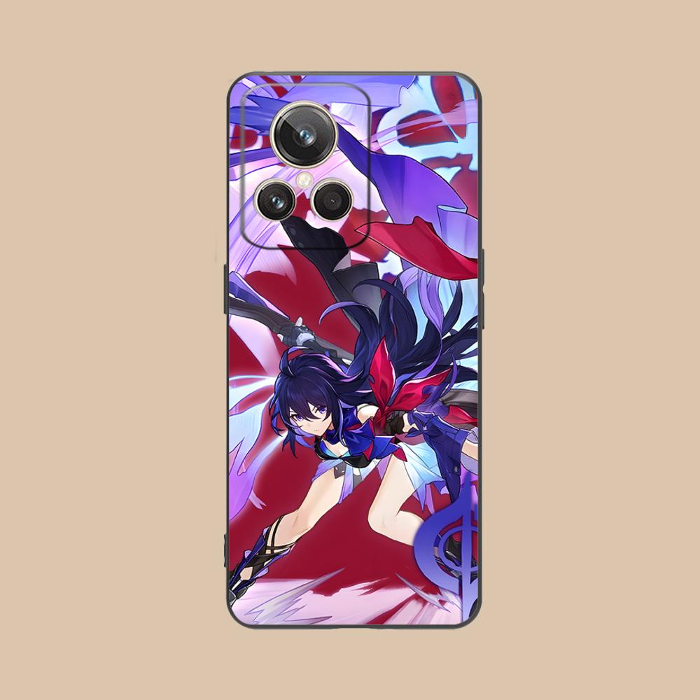 HSR Seele Matte TPU Mobile Phone Case for Realme 15 14 13 12 11 10 9 Pro Plus T i Lite 5G Colorful Printing Cover