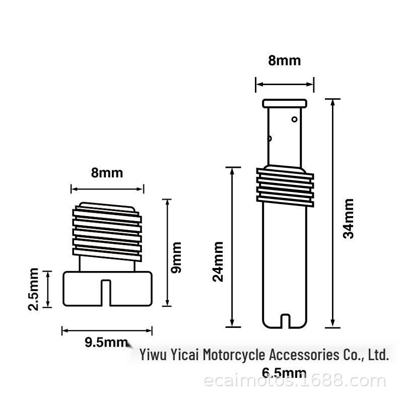 

Harley Super E/B/G Shorty Карбюратор Набор главных и холостых жиклеров M5 x 0.75