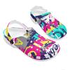 Colorful Printed EVA Clogs Women Men Slip On Breathable Garden Shoes Lightweight Beach Pool Bathroom Home Wear Indoor Outdoor Use