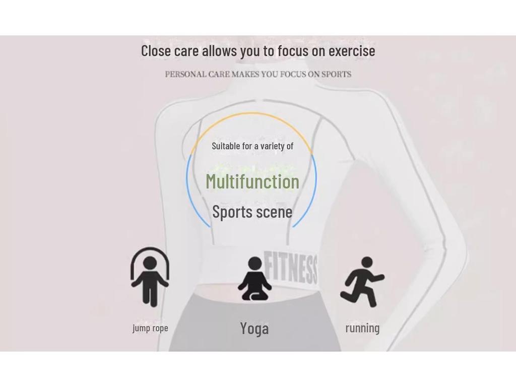 2025 Damen Yoga Fitnessanzug: Langärmiges Lauf- & Pilates-Top