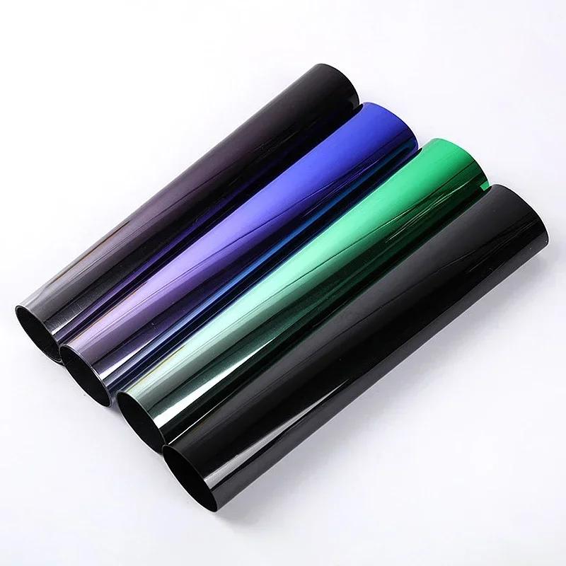 20X150cm Car Sun Shade Front Windshield Sunshade Protector Universal Solar Window Tint Film Heat Insulation Color Changing Film