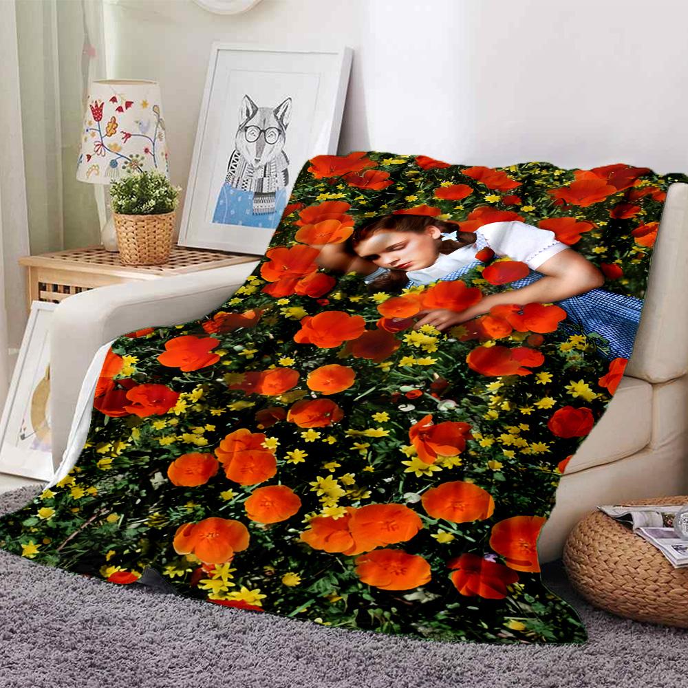 Wizard Oz Blanket Ultra-Soft Great for Couch Livingroom Bed for All Occasions Stylish Decor Gift for Travel Home Birthdays