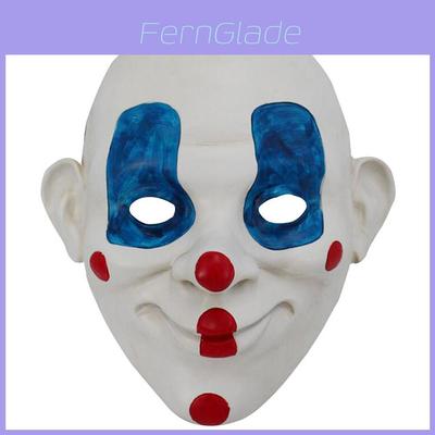 Durable Dark Knight Resin Mask With Classic Clown Appearance Perfect For Halloween And Costume Parties
