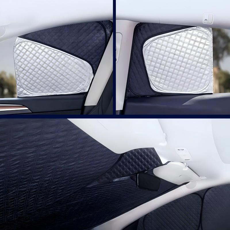 AABLU1 8 PEZZI Per Tesla Nuovo modello Y/YL/3 Tenda Parasole Privacy Rinforzata Tende Parasole Parabrezza Ombreggiatura Campeggio all'Aperto