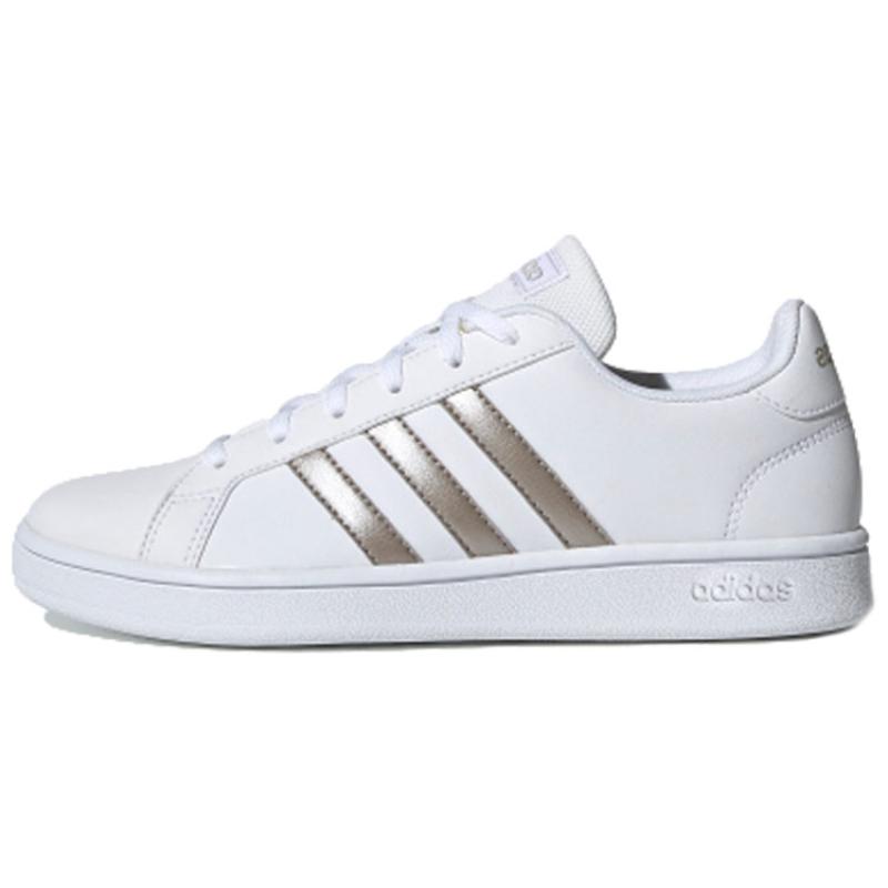 

Adidas Women s Grand Court Base White Platinum Metallic Women s Sneakers EE7874 38⅔