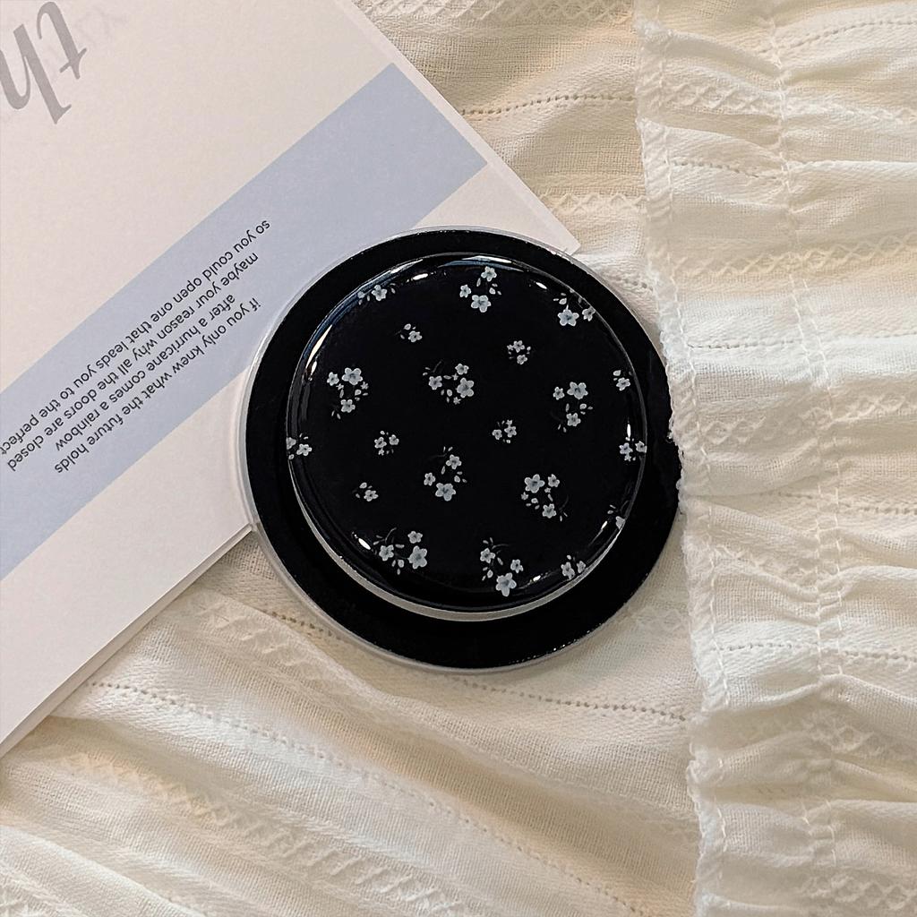 Ins Style Small Floral for MagSafe Magnetic Holder Adsorption Retractable Air Bag Holder Gentle and Beautiful Color