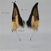 Plush Cute Dobermanns Dog Ears Headbands Plush Furry Animal Ears Hair Hoop Handmade Lolita Cos Costume Cosplay Hairband
