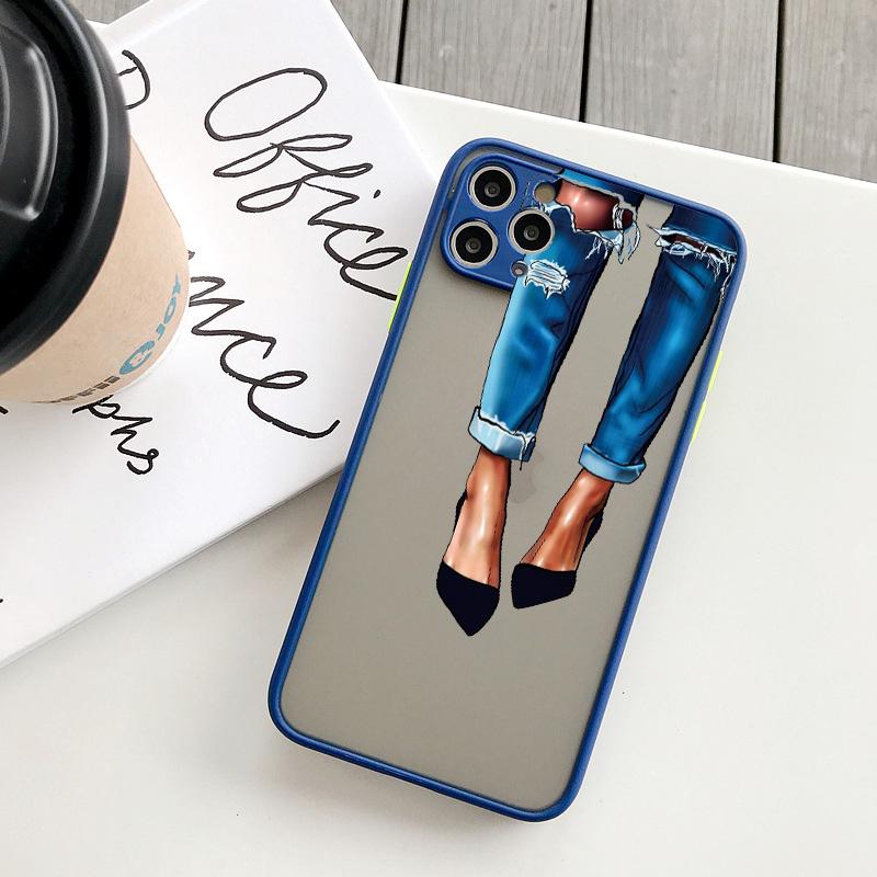 Girl Boss Women Coffee Phone Case For iphone 16 12 11 14 13 15 Pro Max X XS XR SE 2020 7 8 Plus Fashion Lady High Heel Covers