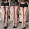 1 Pair/3 Pairs 1D Ultra-Thin Summer Elastic Stockings Sweet Polka Dot Sheer Stockings Oil Glossy No Edge Details Cosplay Hosiery
