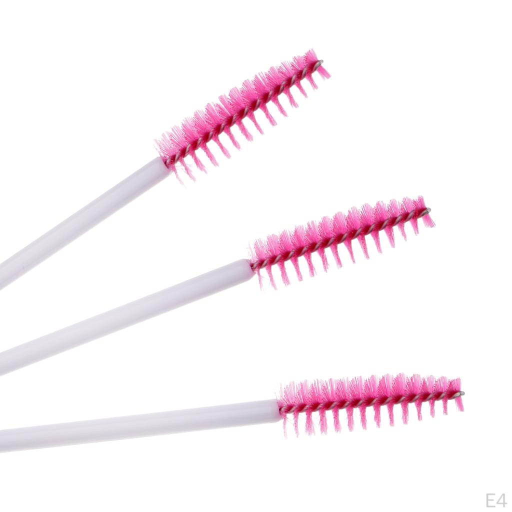 50 Stück Einweg-Mascara-Bürsten Stäbe Werkzeuge