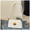 Design sense niche bag women's new high-end texture underarm baguette bag versatile shoulder bag