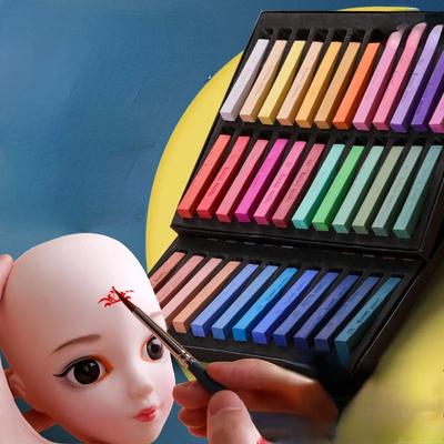 Artesanato DIY Conjunto de Giz de 12/24/36/48 Cores Cor Adequada para Iniciantes Uma Variedade de Pintura Pastel em Barra Pintura Artística