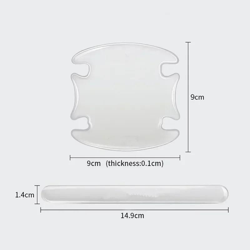 Car Door Bowl Handle Protector Stickers Transparent Anti-scratch Film For BMW M M3 M5 X1 X3 X5 X6 E90 E91 E92 E93 F10 F30 E60