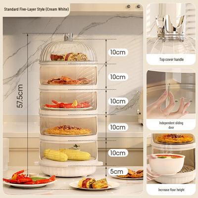 Stackable Multi-Layer Food Warming Cover