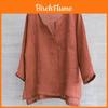 Premium Men's Linen Long Sleeve Shirt For Summer With Cool Loose Casual Design M-3xl