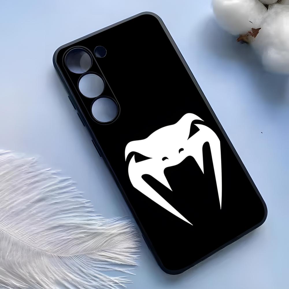 V-Venum Phone Case For Samsung S25 Ultra S24 S23 S22 S21 S20 Plus Fe Galaxy A54 A53 A34 A25 Silicone Cover