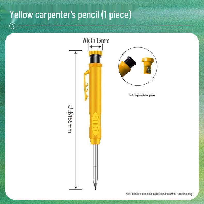 2.8mm Lead Mechanical Graphite Scriber Pencil for Professional Woodworking & Engineering