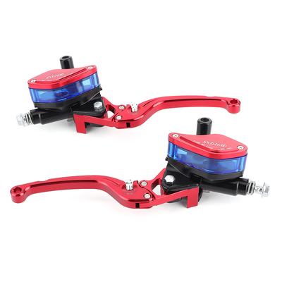 78in Hydraulic Brake Clutch Lever Set with Master Cylinder Reservoir for Motorcycle
