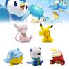 Pikachu 5pcs Sleeping Action Figure Capsule Toy Anime Collectible Doll
