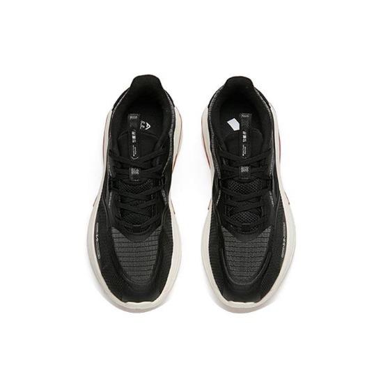 Anta Training Series Casual Shock Absorbing Non-Slip Durable Low-Top Training Shoes Women Sneakers Black 122147722-4